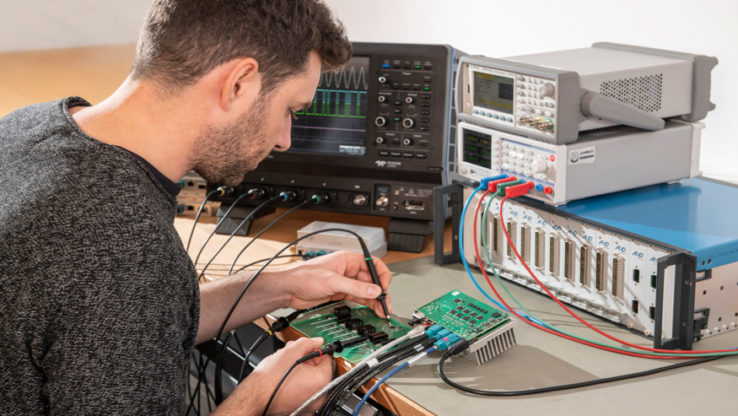 Testing of a PCB